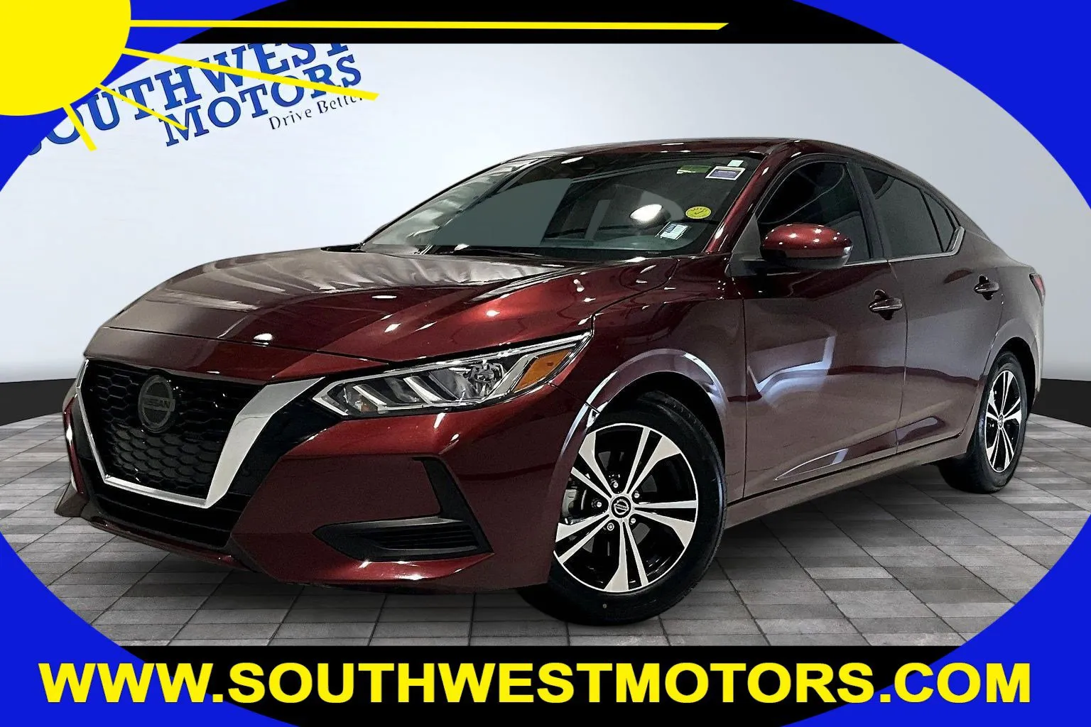 Red 2022 Nissan Sentra SV for sale in Pueblo, CO