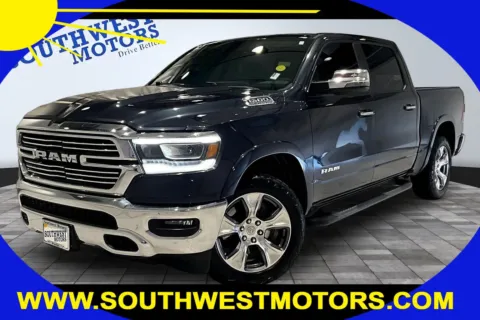Blue 2020 Ram 1500 Laramie for sale in Pueblo, CO