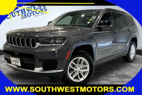 Gray 2022 Jeep Grand Cherokee L Laredo for sale in Pueblo, CO