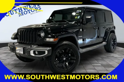 Black 2019 Jeep Wrangler Unlimited Sahara for sale in Pueblo, CO