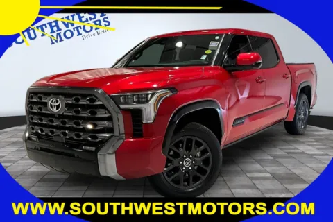 Red 2023 Toyota Tundra Platinum for sale in Pueblo, CO