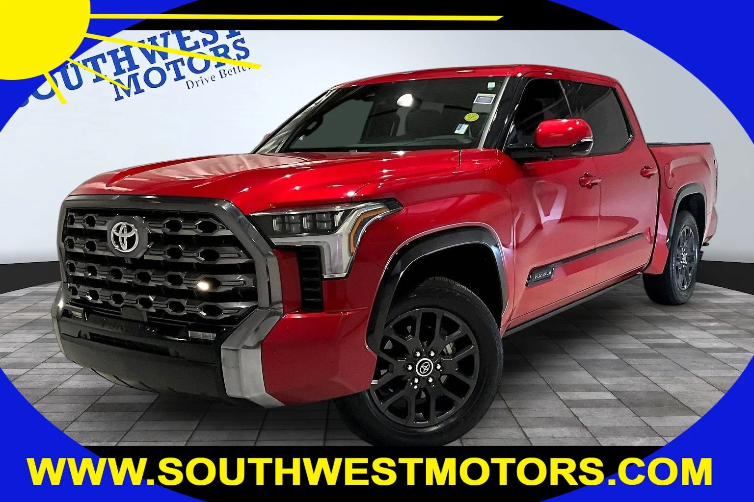 Red 2023 Toyota Tundra Platinum for sale in Pueblo, CO