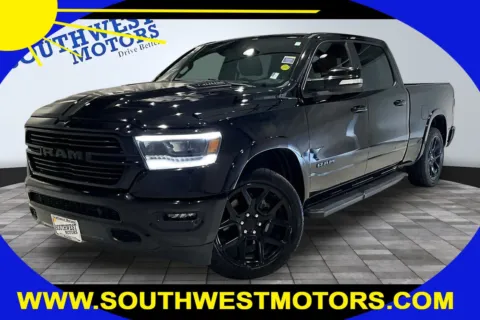 Black 2022 Ram 1500 Laramie for sale in Pueblo, CO