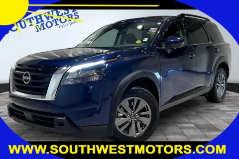 Blue 2025 Nissan Pathfinder SV for sale in Pueblo, CO