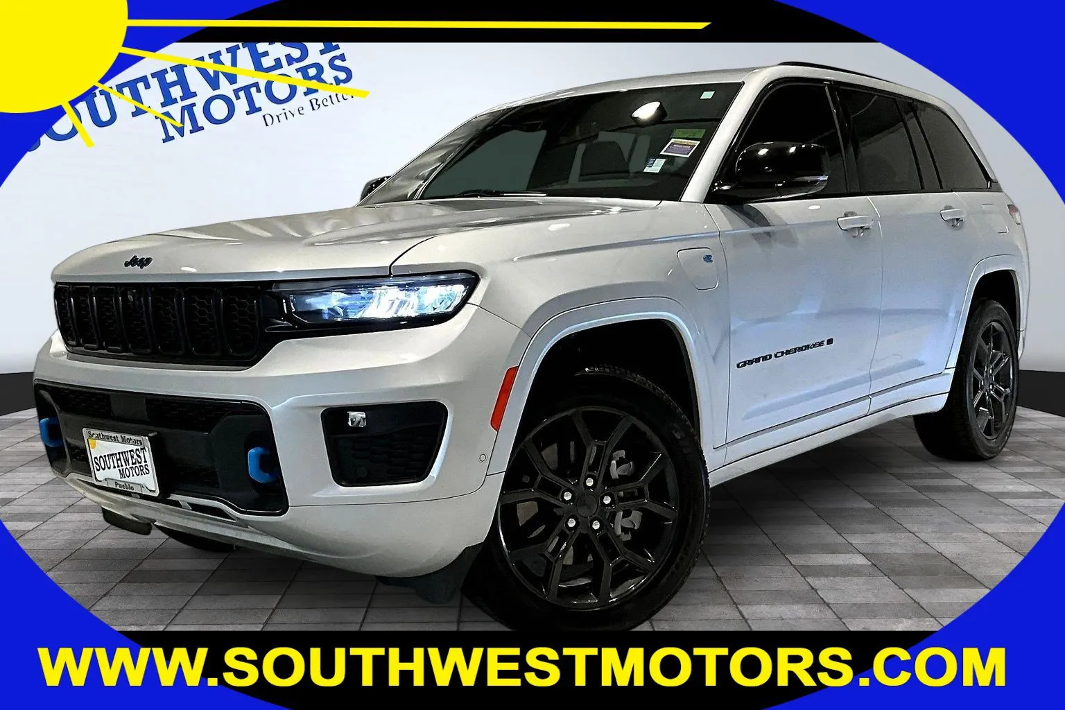 Silver 2024 Jeep Grand Cherokee 4xe Anniversary Edition for sale in Pueblo, CO