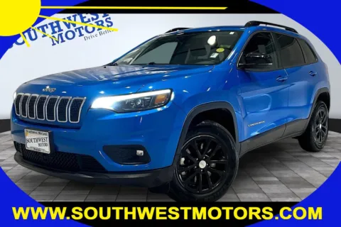 Blue 2022 Jeep Cherokee Latitude Lux for sale in Pueblo, CO