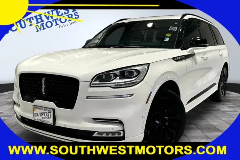 White 2023 Lincoln Aviator Black Label for sale in Pueblo, CO