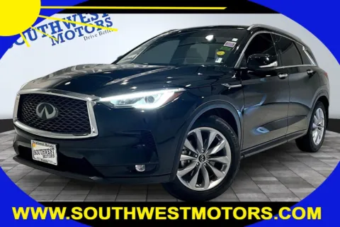 Black 2021 INFINITI QX50 LUXE for sale in Pueblo, CO