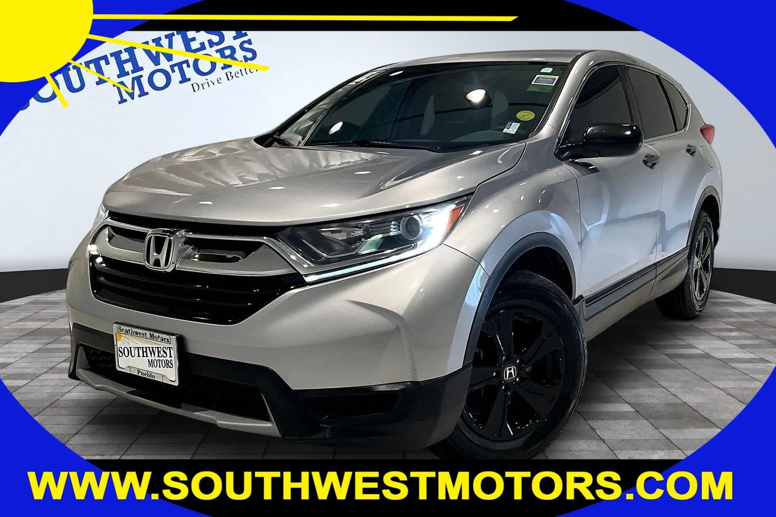 Silver 2018 Honda CR-V LX for sale in Pueblo, CO