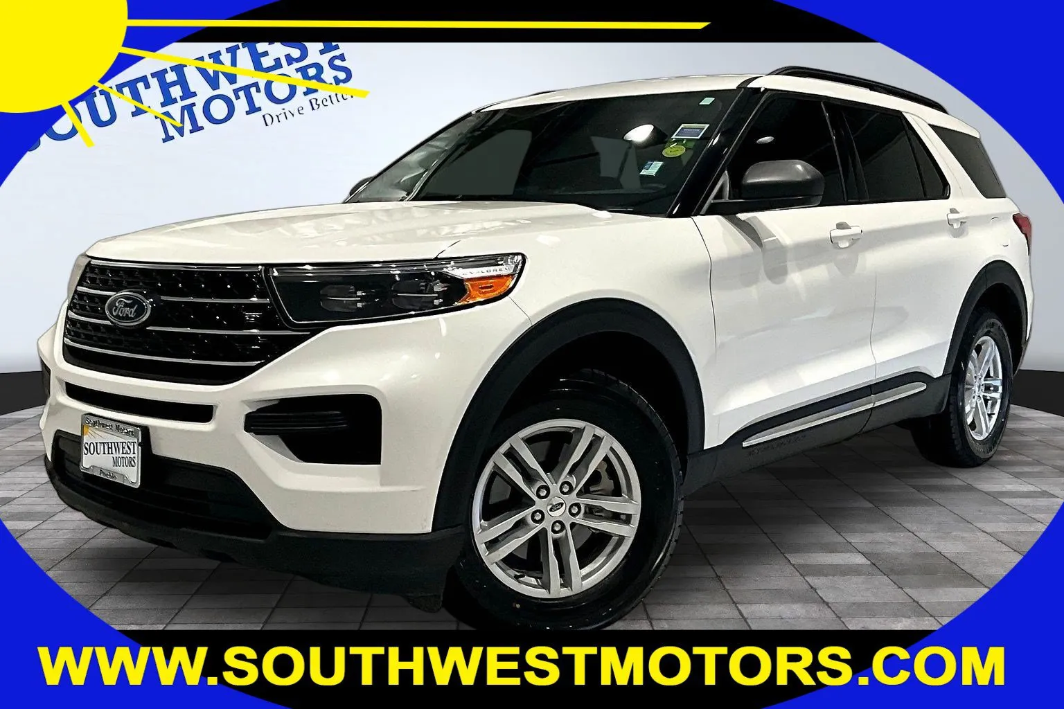 White 2023 Ford Explorer XLT for sale in Pueblo, CO