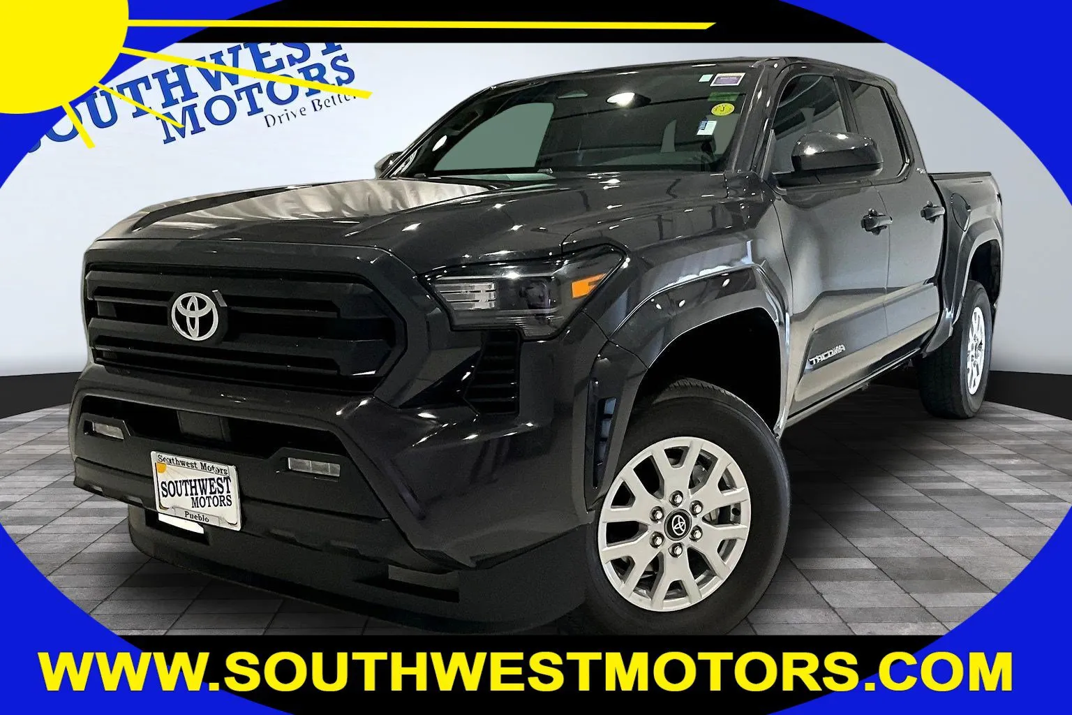 Gray 2024 Toyota Tacoma SR5 for sale in Pueblo, CO