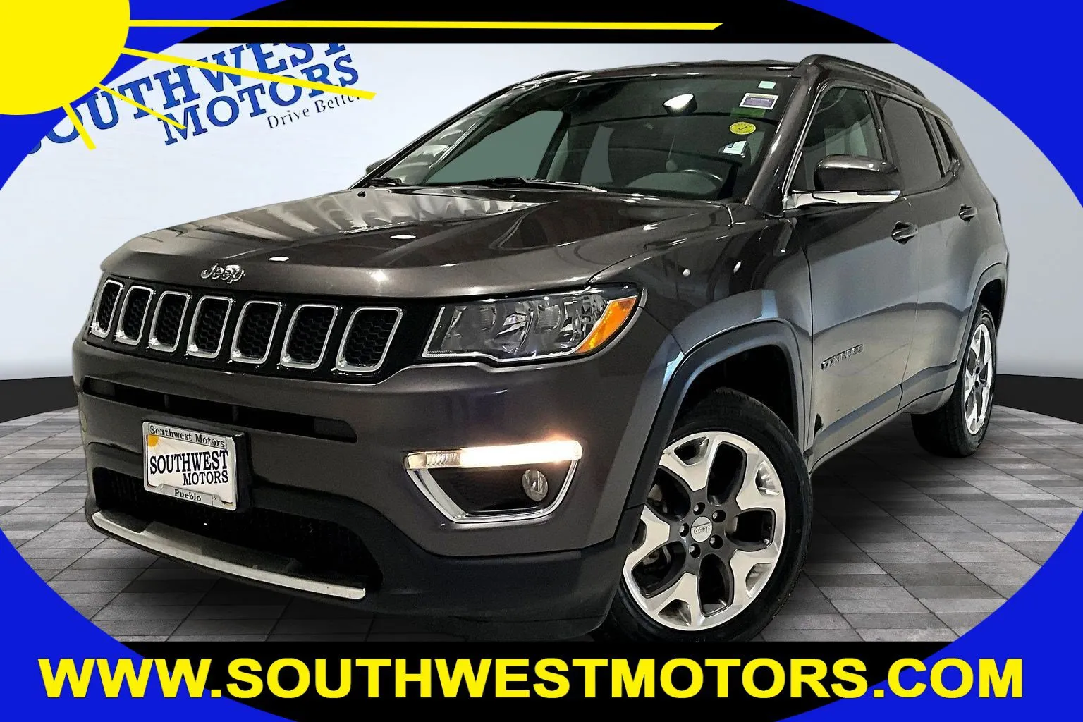 Gray 2020 Jeep Compass Limited for sale in Pueblo, CO