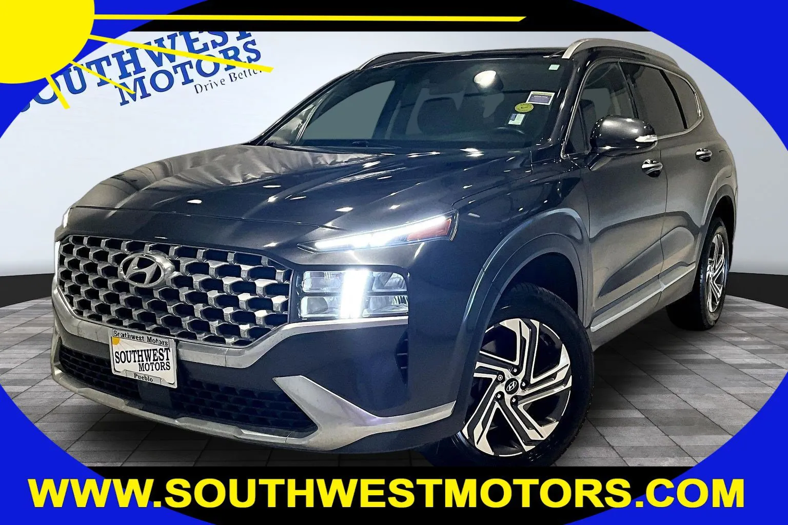 Gray 2022 Hyundai Santa Fe SEL for sale in Pueblo, CO