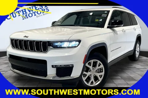 White 2022 Jeep Grand Cherokee L Limited for sale in Pueblo, CO