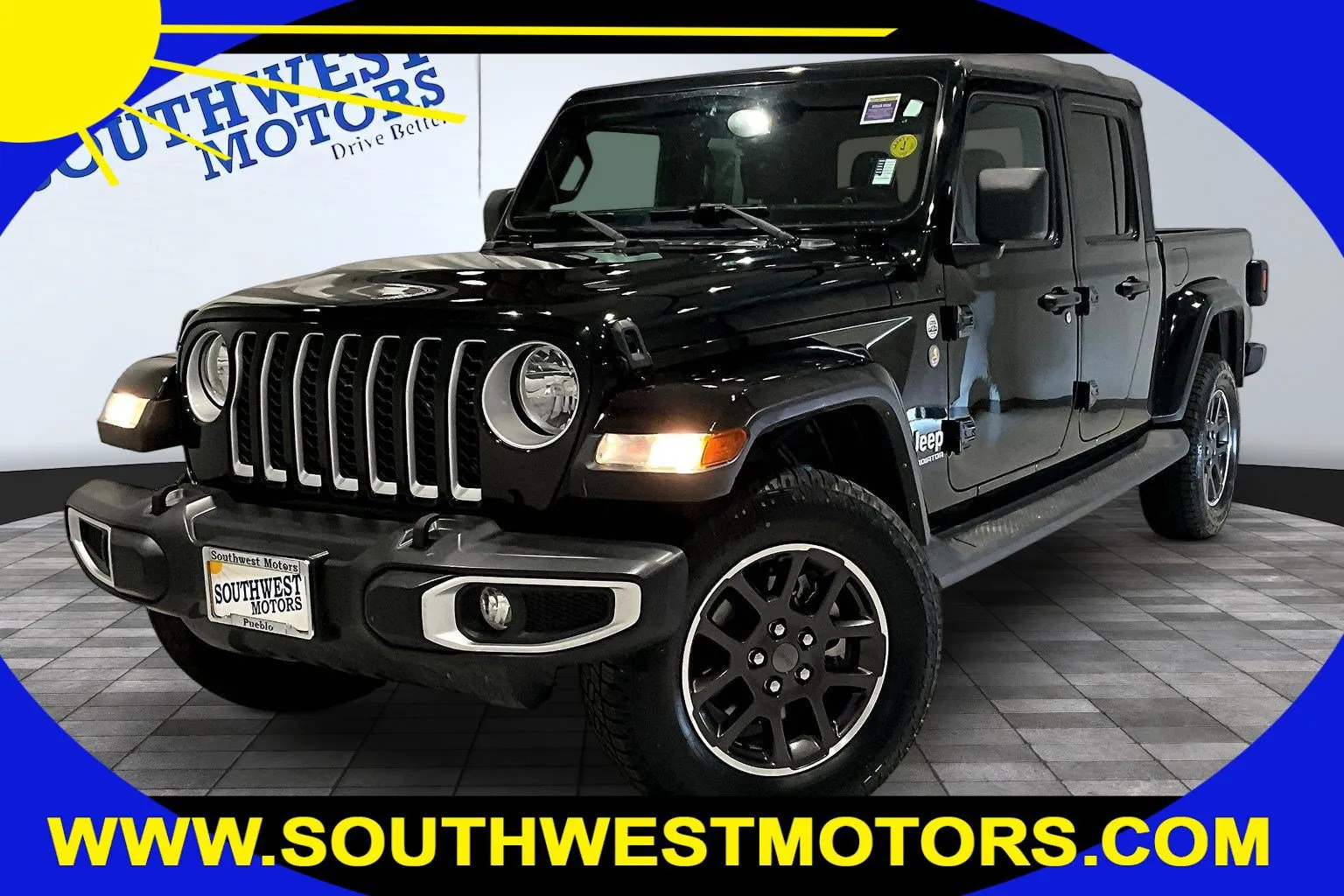 Black 2022 Jeep Gladiator Overland for sale in Pueblo, CO