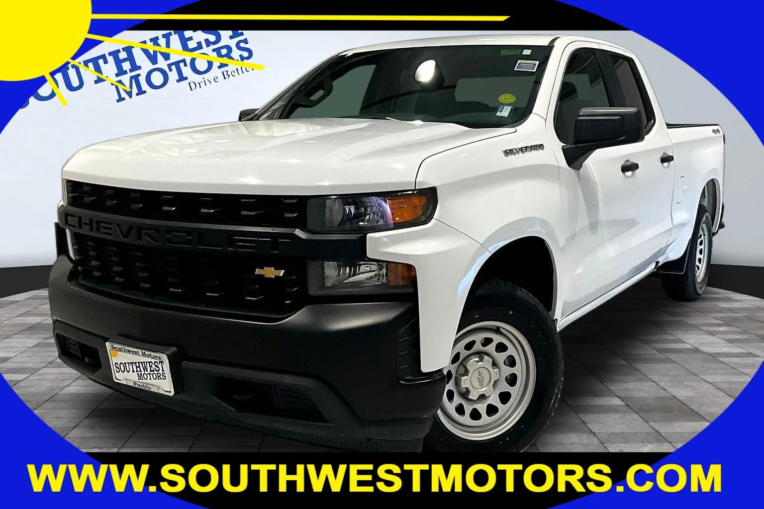 White 2020 Chevrolet Silverado 1500 Work Truck for sale in Pueblo, CO