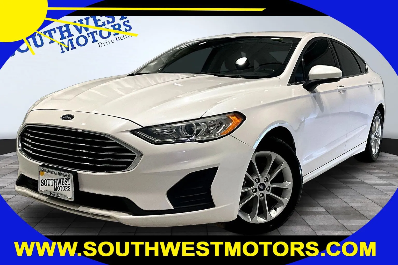 White 2019 Ford Fusion SE for sale in Pueblo, CO