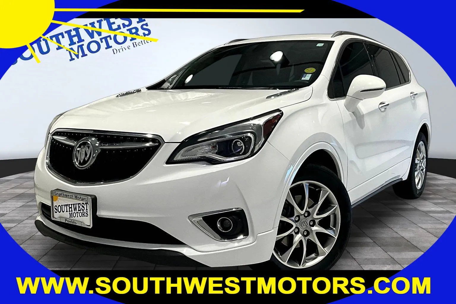 White 2020 Buick Envision Essence for sale in Pueblo, CO