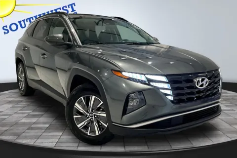 Another view of 2024 Hyundai Tucson Hybrid Blue for sale in Pueblo, CO at Southwest Motors