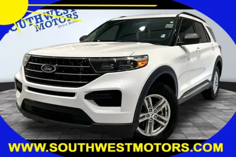 White 2021 Ford Explorer XLT for sale in Pueblo, CO