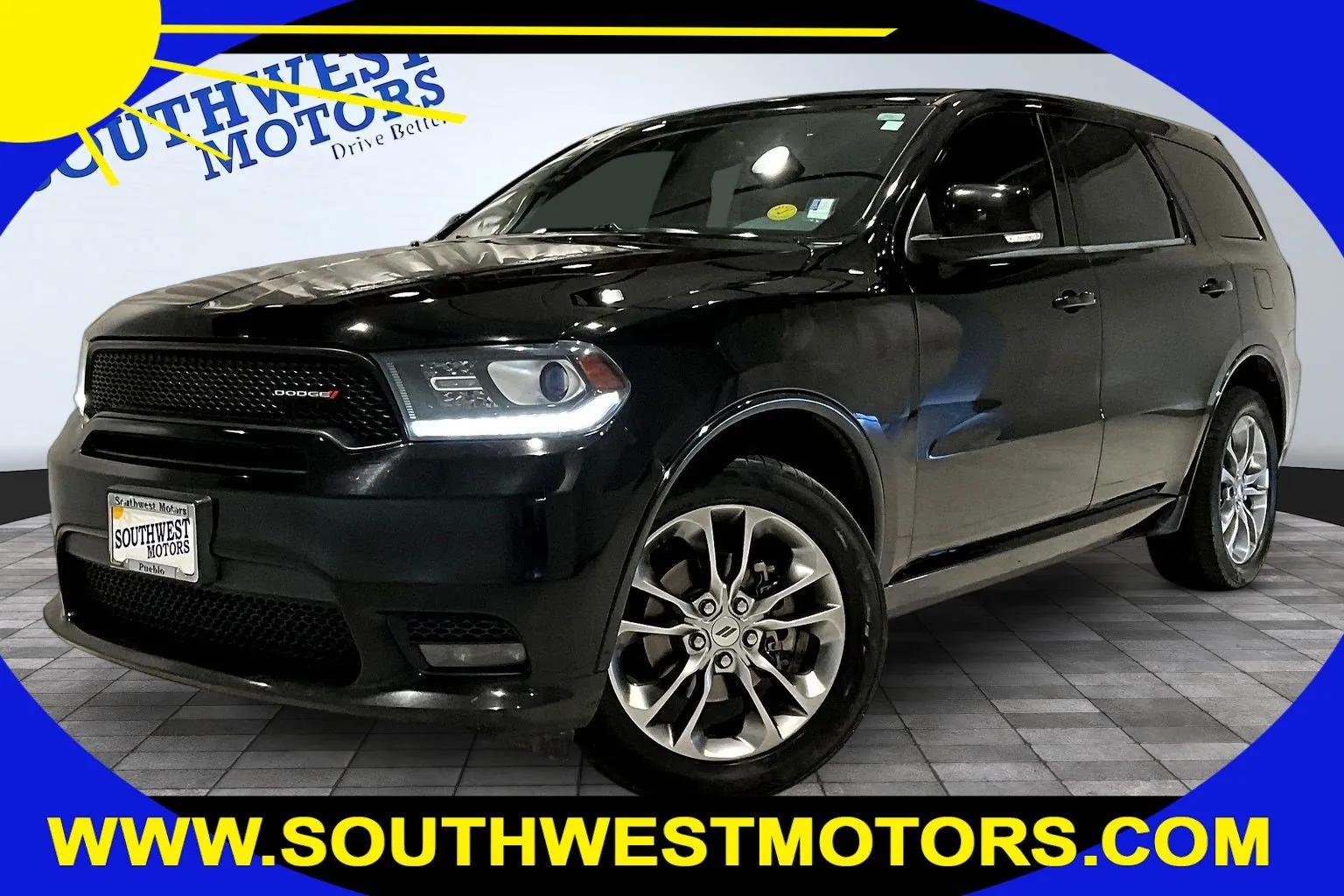 Black 2019 Dodge Durango GT Plus for sale in Pueblo, CO