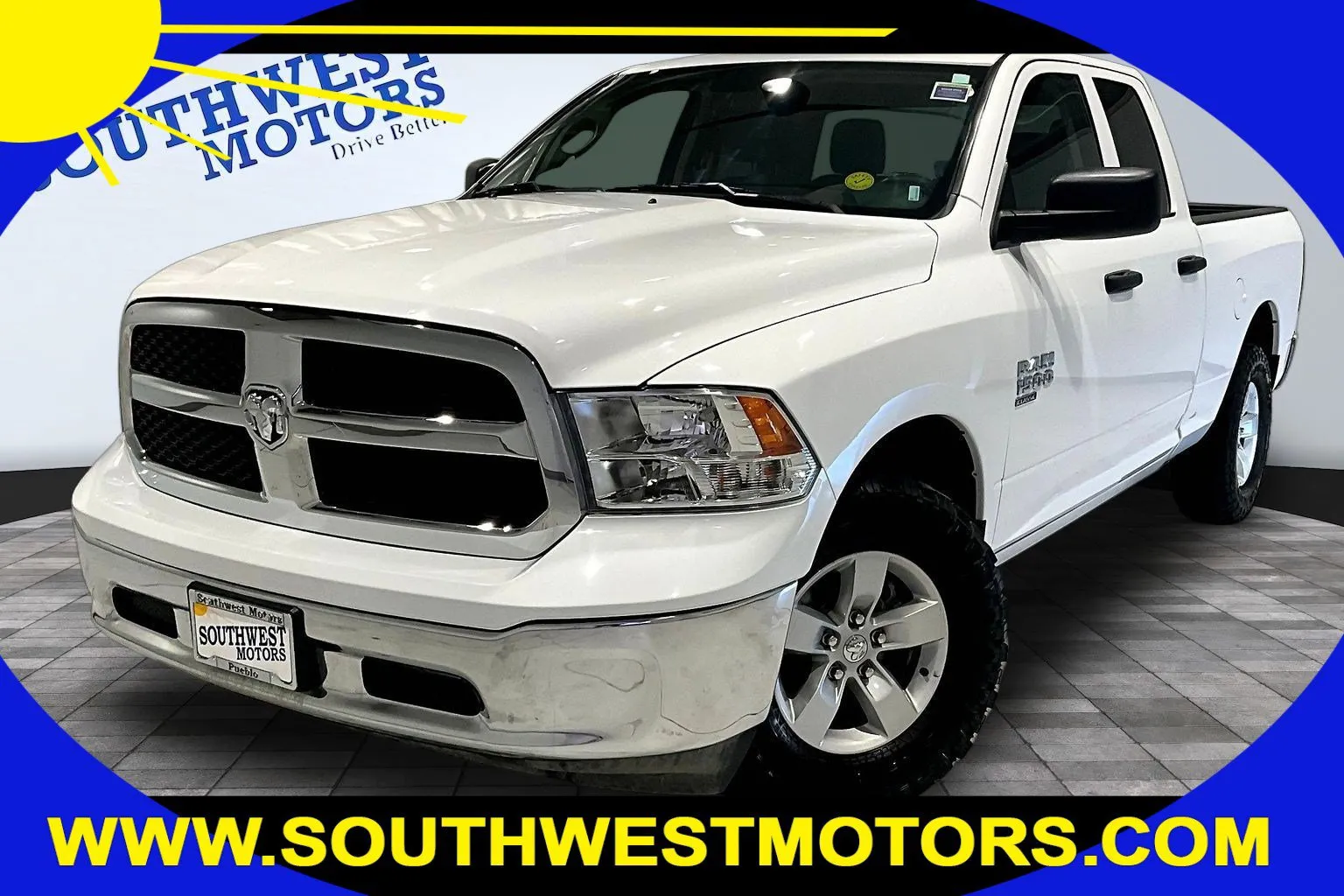 White 2024 Ram 1500 Classic SLT for sale in Pueblo, CO