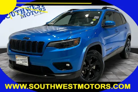 Blue 2021 Jeep Cherokee Altitude for sale in Pueblo, CO