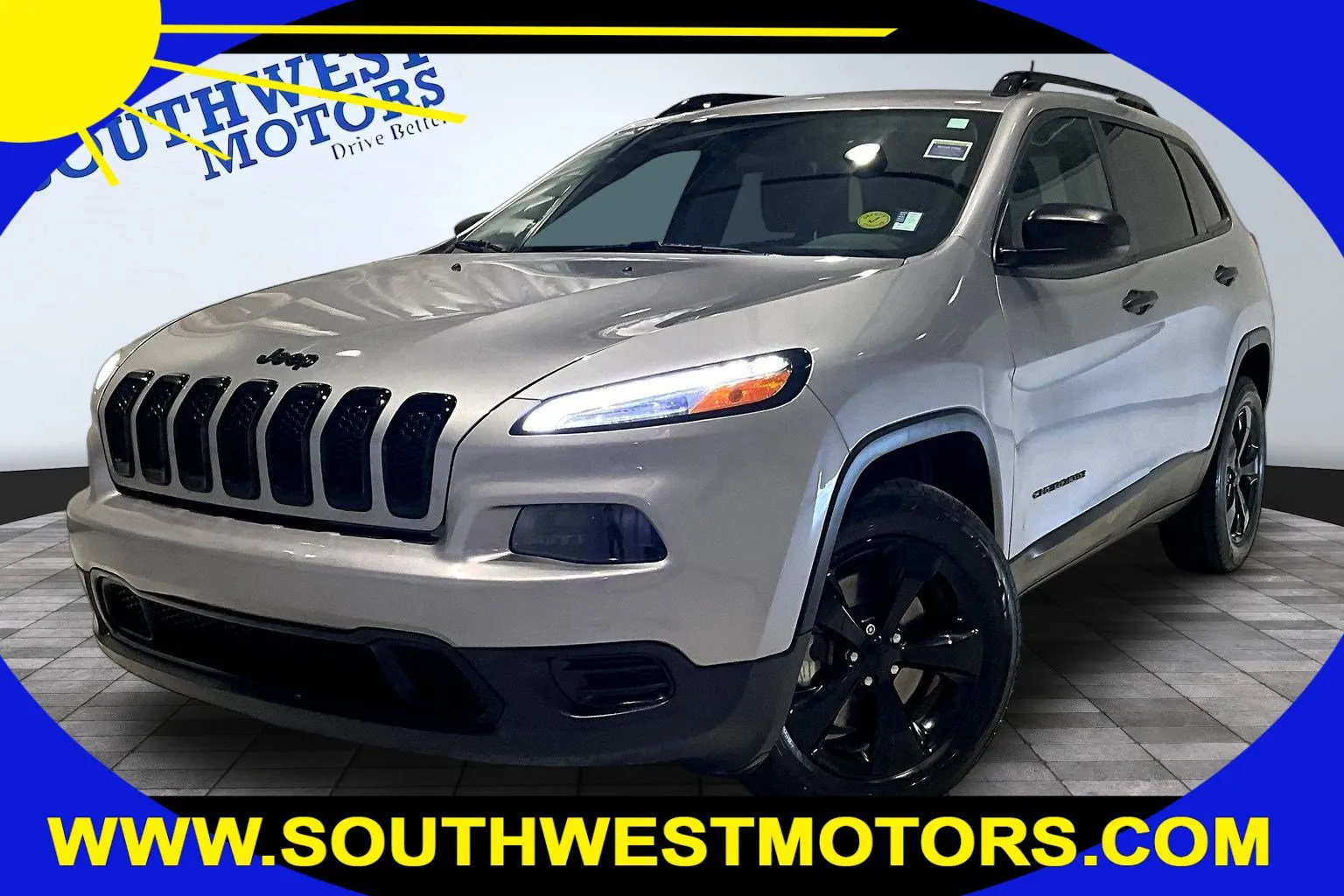 Silver 2017 Jeep Cherokee Altitude for sale in Pueblo, CO