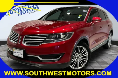 Red 2018 Lincoln MKX Reserve for sale in Pueblo, CO