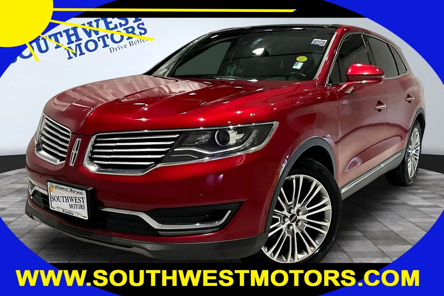 Red 2018 Lincoln MKX Reserve for sale in Pueblo, CO