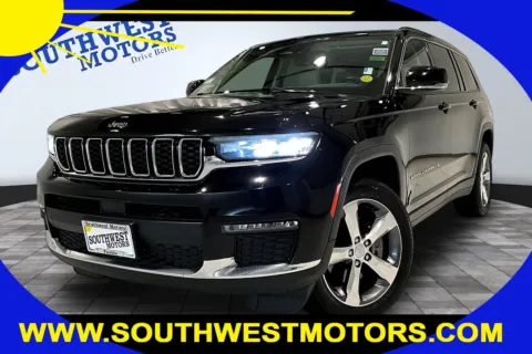 Black 2021 Jeep Grand Cherokee L Limited for sale in Pueblo, CO