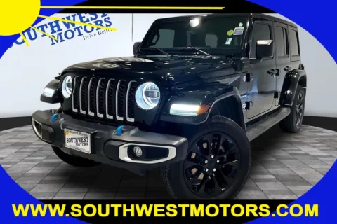 Black 2023 Jeep Wrangler 4xe Sahara for sale in Pueblo, CO