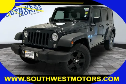 Gray 2017 Jeep Wrangler Unlimited Sport for sale in Pueblo, CO