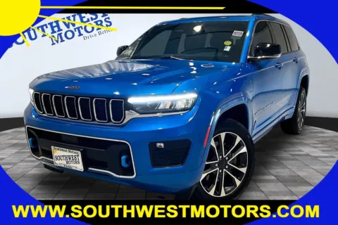 Blue 2023 Jeep Grand Cherokee 4xe Overland for sale in Pueblo, CO