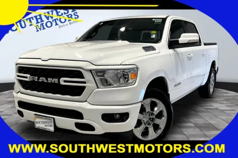 White 2022 Ram 1500 Big Horn for sale in Pueblo, CO