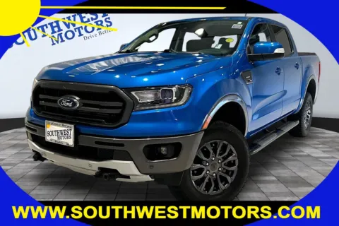 Blue 2021 Ford Ranger LARIAT for sale in Pueblo, CO