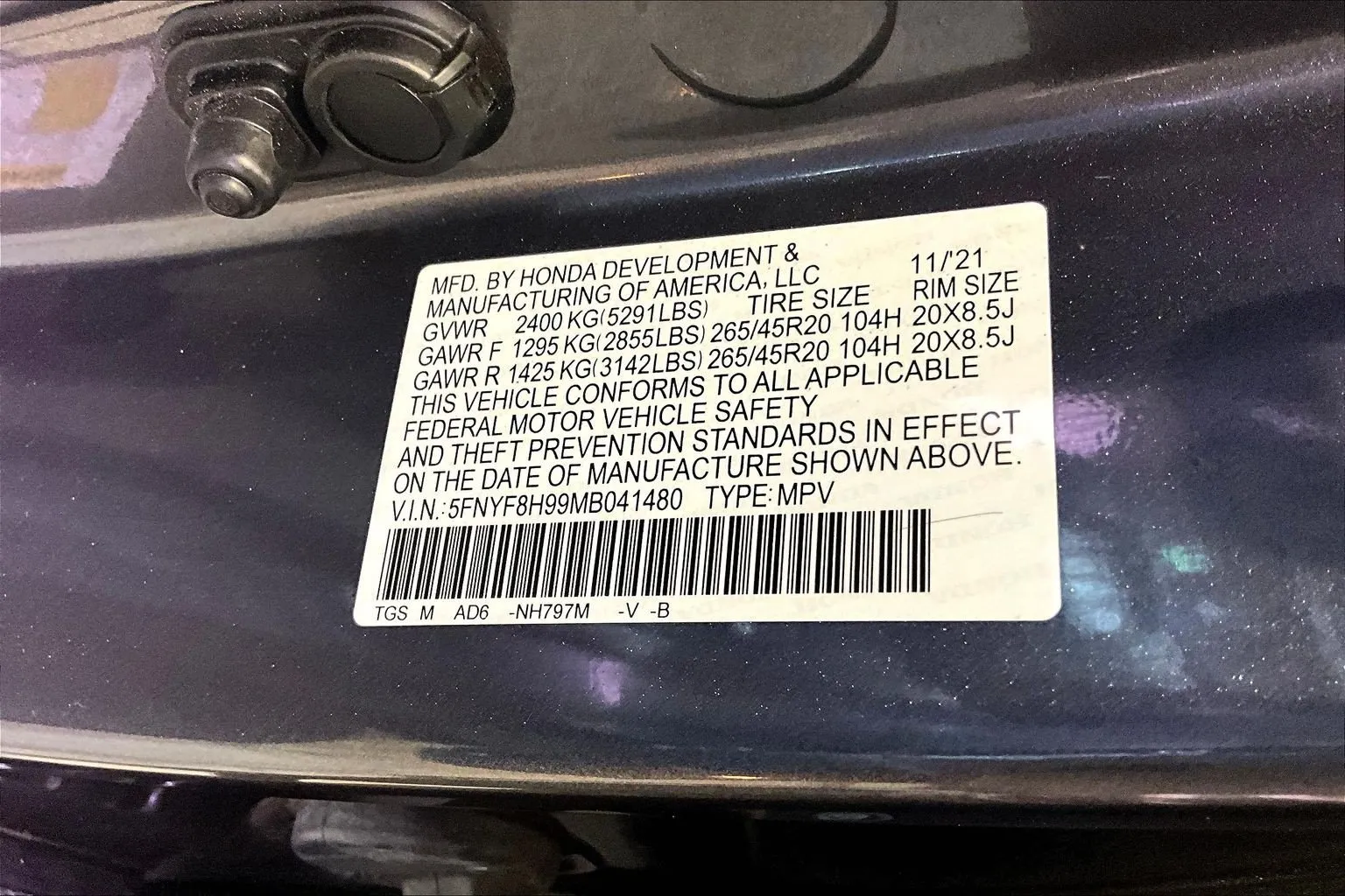 Honda Passport photo 19