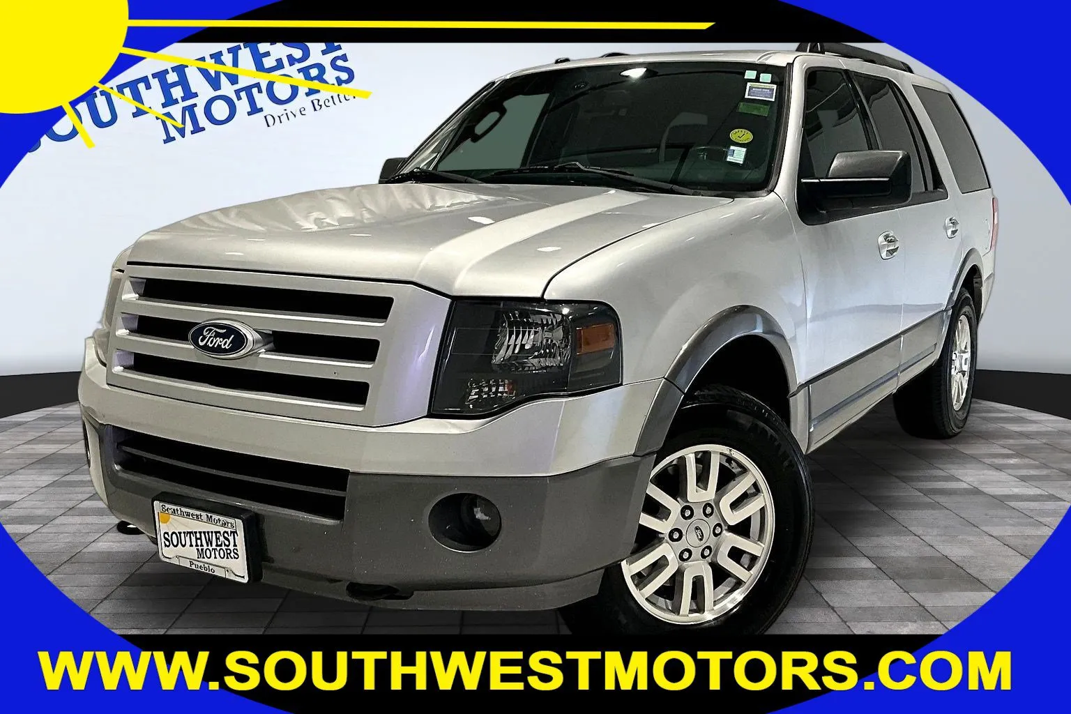 Silver 2011 Ford Expedition XLT for sale in Pueblo, CO