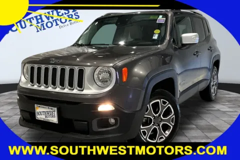 Gray 2017 Jeep Renegade Limited for sale in Pueblo, CO