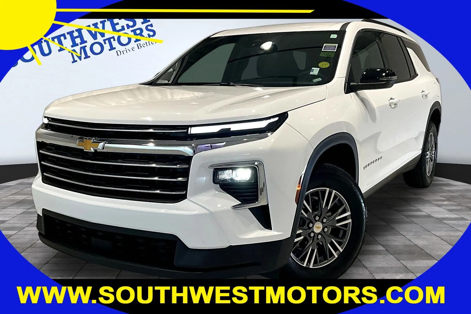 White 2026 Chevrolet Traverse AWD LT for sale in Pueblo, CO