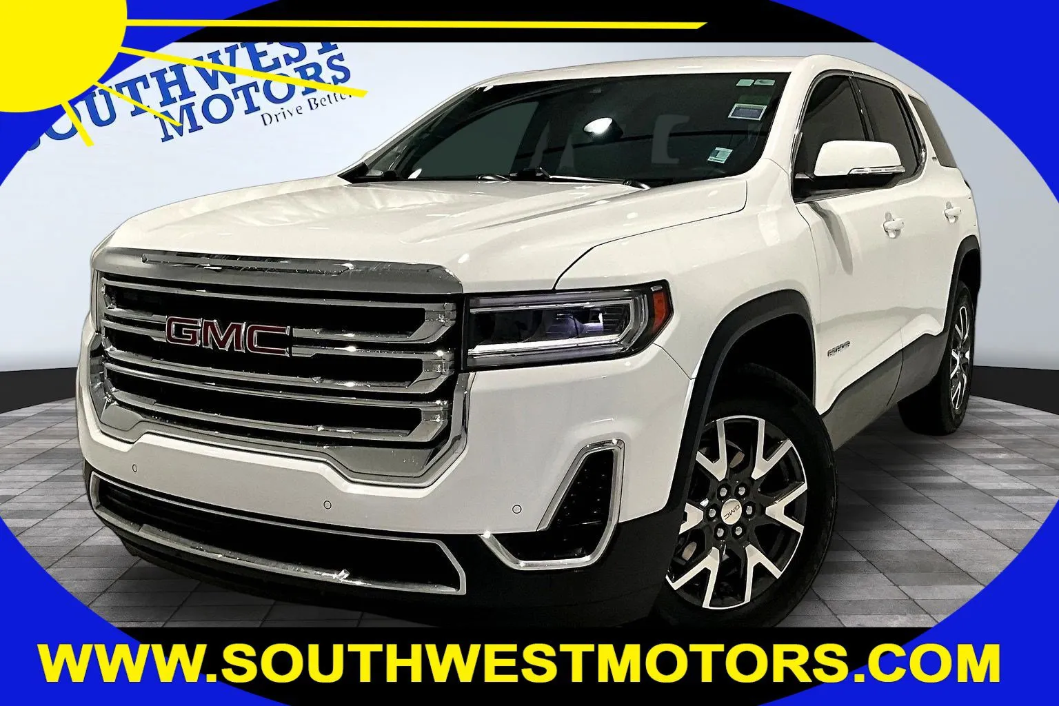 White 2022 GMC Acadia SLE for sale in Pueblo, CO