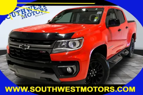 Orange 2021 Chevrolet Colorado 4WD Z71 for sale in Pueblo, CO
