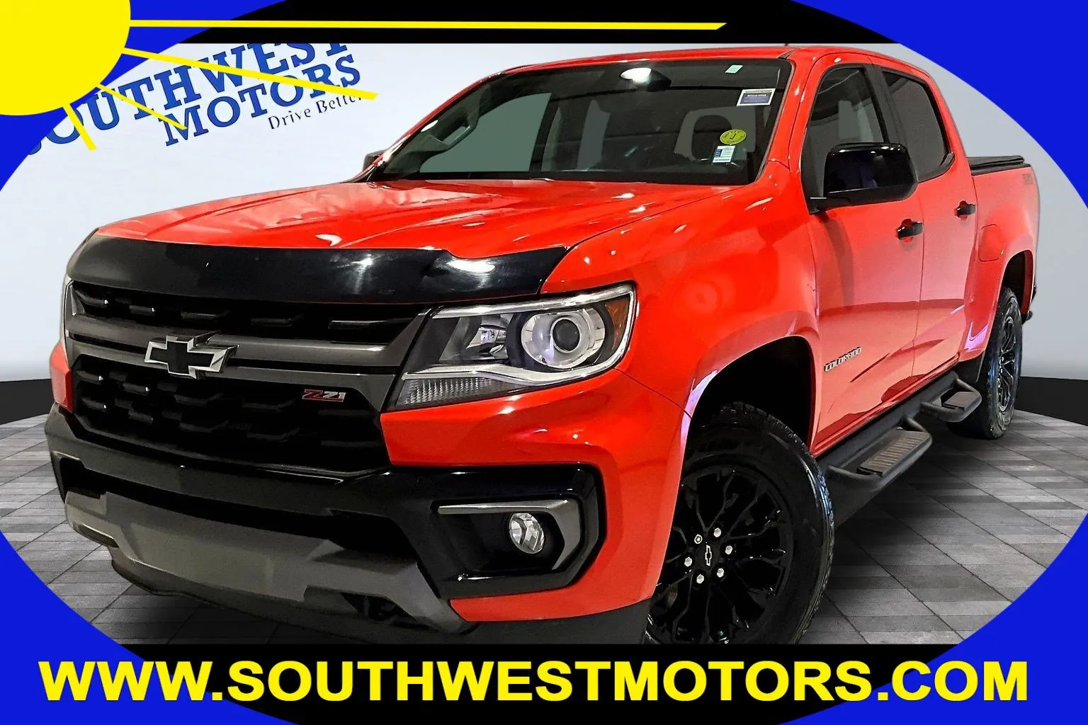 Orange 2021 Chevrolet Colorado 4WD Z71 for sale in Pueblo, CO