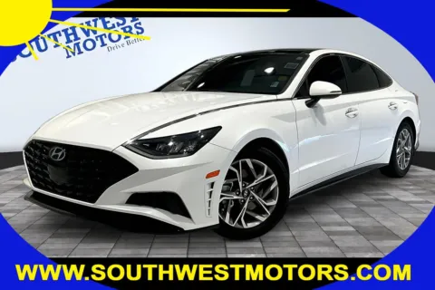 White 2021 Hyundai Sonata SEL for sale in Pueblo, CO