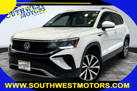 White 2022 Volkswagen Taos SE for sale in Pueblo, CO