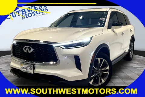 White 2023 INFINITI QX60 LUXE for sale in Pueblo, CO