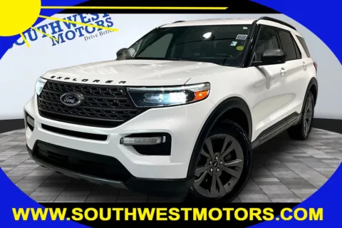 White 2021 Ford Explorer XLT for sale in Pueblo, CO