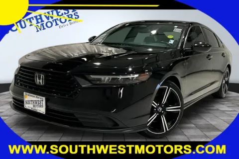 Black 2024 Honda Accord Hybrid Sport for sale in Pueblo, CO