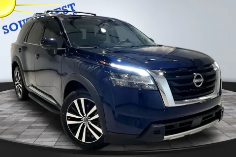 Another view of 2023 Nissan Pathfinder Platinum for sale in Pueblo, CO at Southwest Motors
