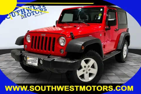 Red 2017 Jeep Wrangler Sport for sale in Pueblo, CO